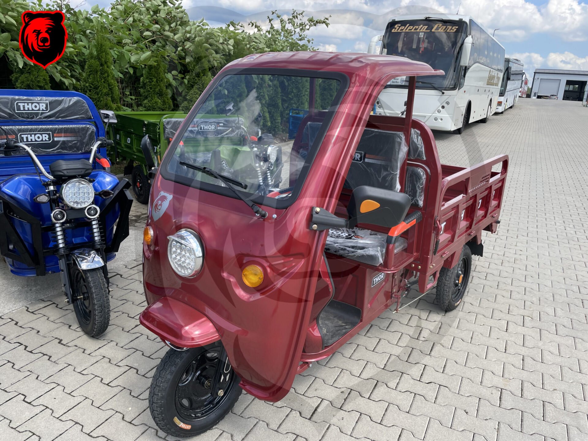 Triciclu electric Thor BUGGY 1000W 48V32Ah fara permis - Triciclu