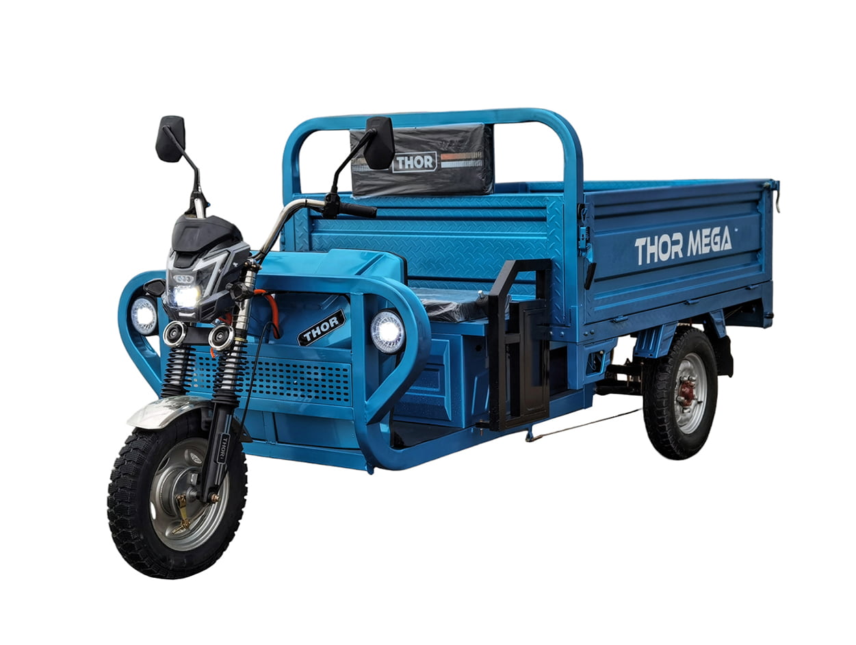 Triciclu electric Thor Mega 1500W 60V58Ah FARA PERMIS - Triciclu