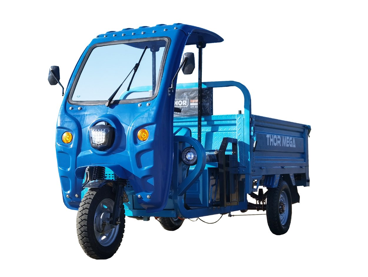 Triciclu electric Thor Mega Plus 1500W 60V58Ah FARA PERMIS