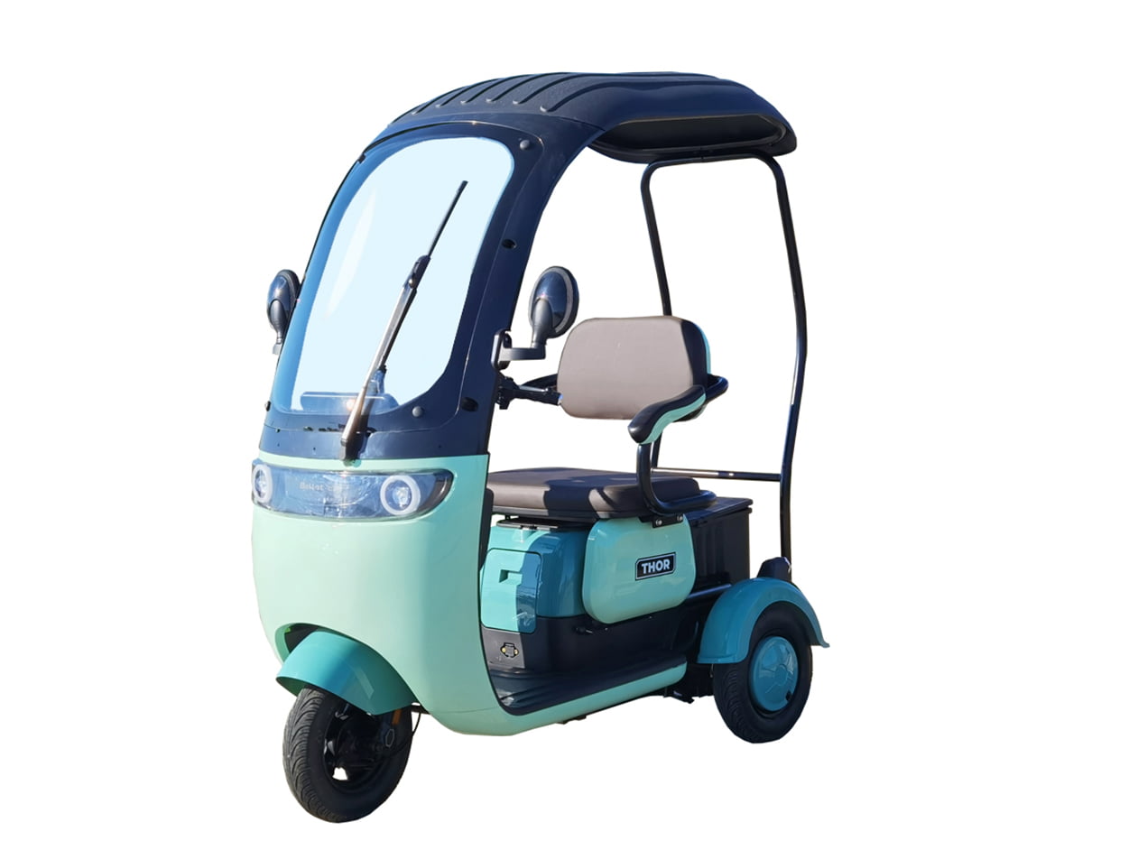 Triciclu electric Thor PANDA 1000W 60V20Ah FARA PERMIS - Triciclu