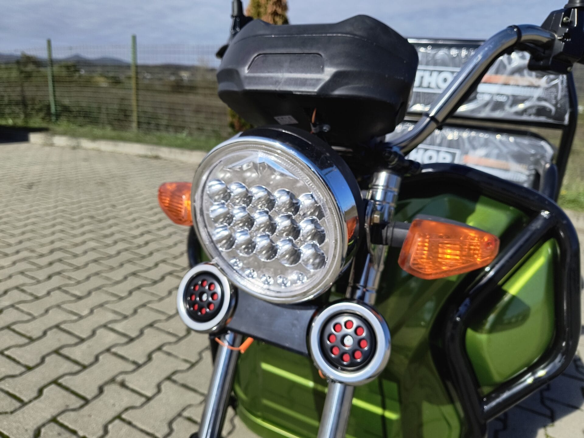 Triciclu electric Thor City Eco verde 650W 48V20Ah FARA PERMIS