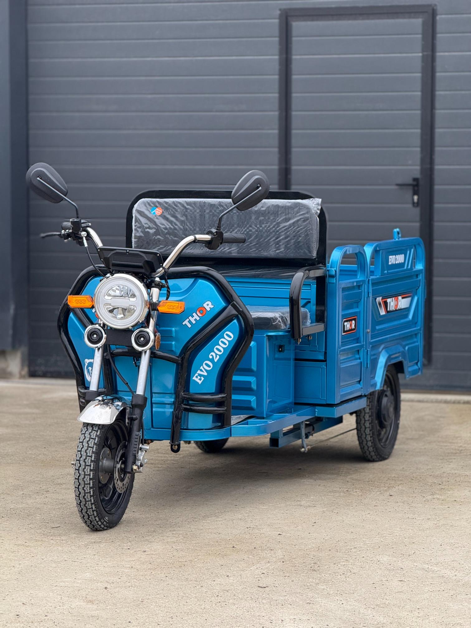 Triciclu electric Thor EVO 2000 FARA PERMIS 2000 W CIV inclus 25km